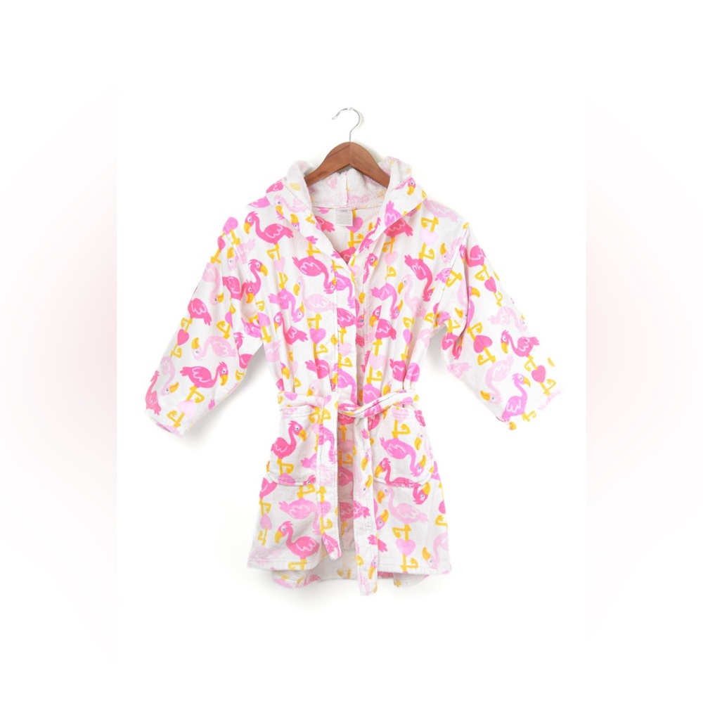ST. EVE SWIM • GIRL’S SWIM COVERUP/BATHROBE WITH HOOD